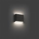 Kinkiet zewnętrzny ADAY-1 LED Dark grey wall lamp FARO