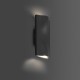 Kinkiet zewnętrzny AMON-2 LED Dark grey wall lamp FARO