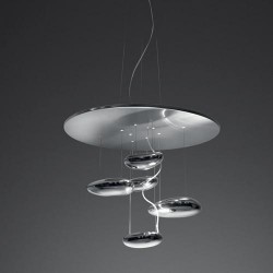 Mercury mini Led Suspension - Inox