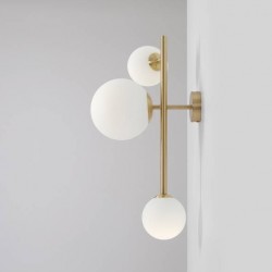 BALIA 3 WALL BRASS