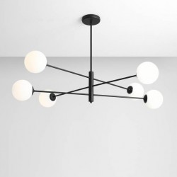 Lampa wisząca HOMME 6 BLACK