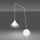 Kinkiet ABRAMO 1 WHITE