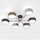 Lampa sufitowa MAGA 6 MIX1 abażur
