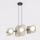 Lampa wisząca ELEMENTI 6 BL MOKKA TAUPE KASZMIR