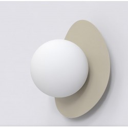 Lampa ścienna OVO K1 MOKKA TAUPE KASZMIR
