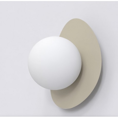 Lampa ścienna OVO K1 MOKKA TAUPE KASZMIR