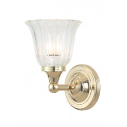 Kinkiet Bathroom Austen1 Polished Brass Elstead