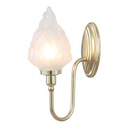 Kinkiet Bathroom Blake3 Polished Brass Elstead