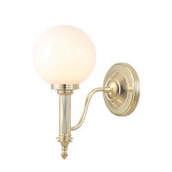 Kinkiet Bathroom Carroll4 Polished Brass Elstead