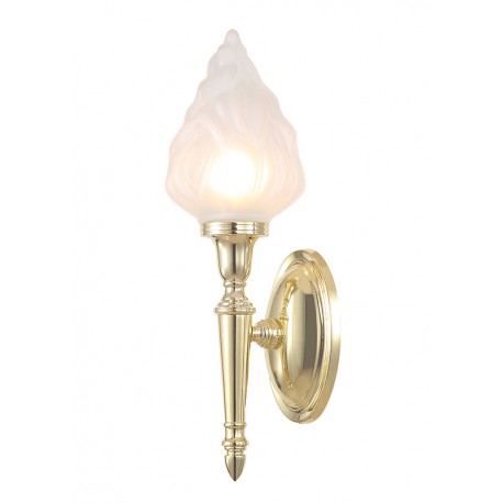 Kinkiet Bathroom Dryden3 Polished Brass Elstead